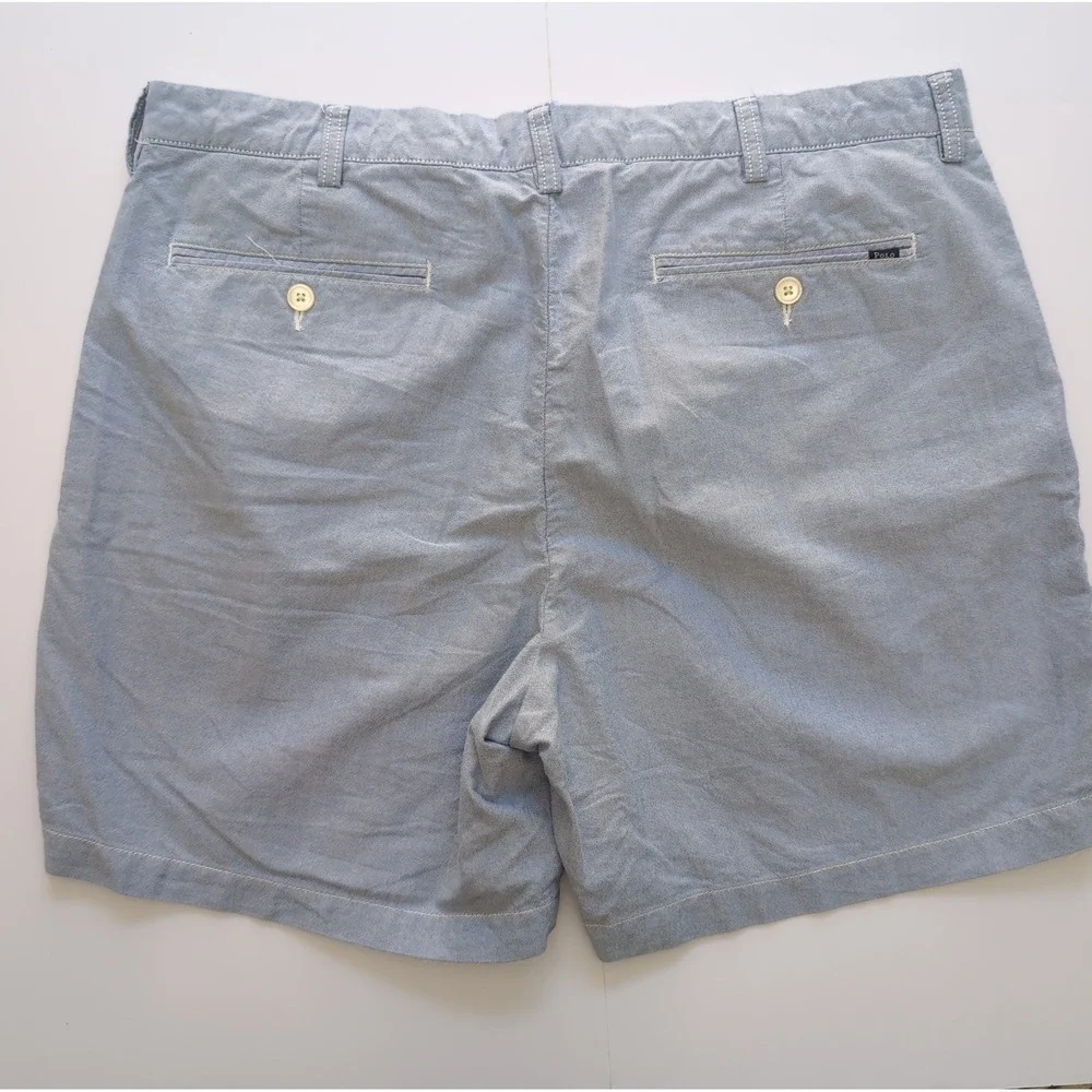 Polo Ralph Lauren Golf Shorts Mens 36 Blue Heather Classic Preppy Resortwear